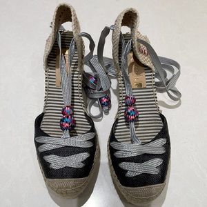 Barely worn Espadrilles from Spain size 37.